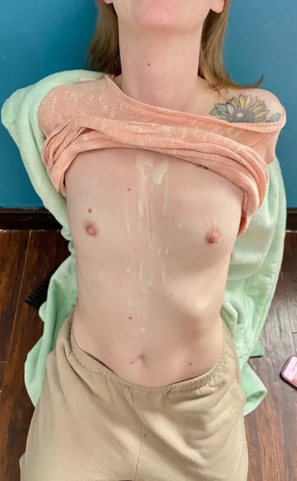 he covered me 😈 now, who’s next ? posted by thebarefootmilf