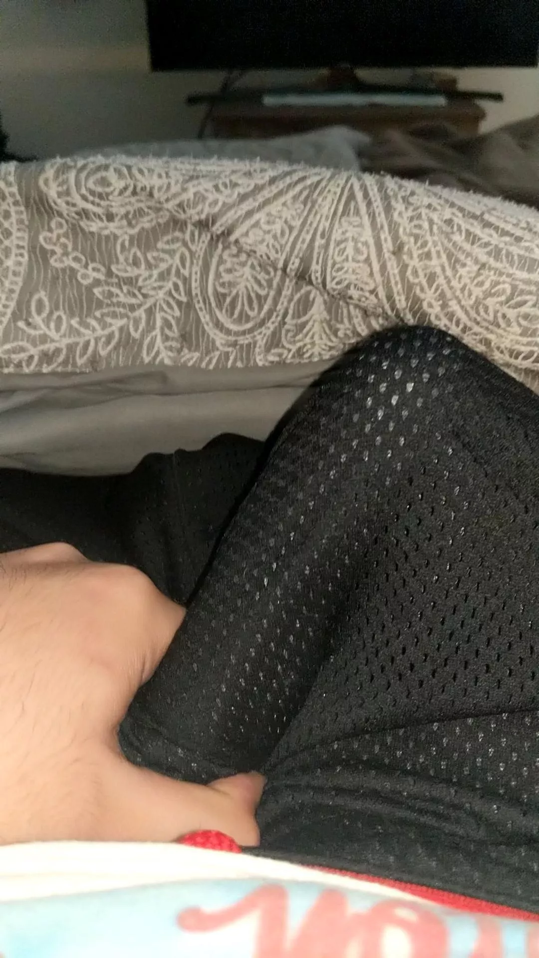 Hopefully these shorts aren’t too tight for the gym 😏 posted by bigpapid212