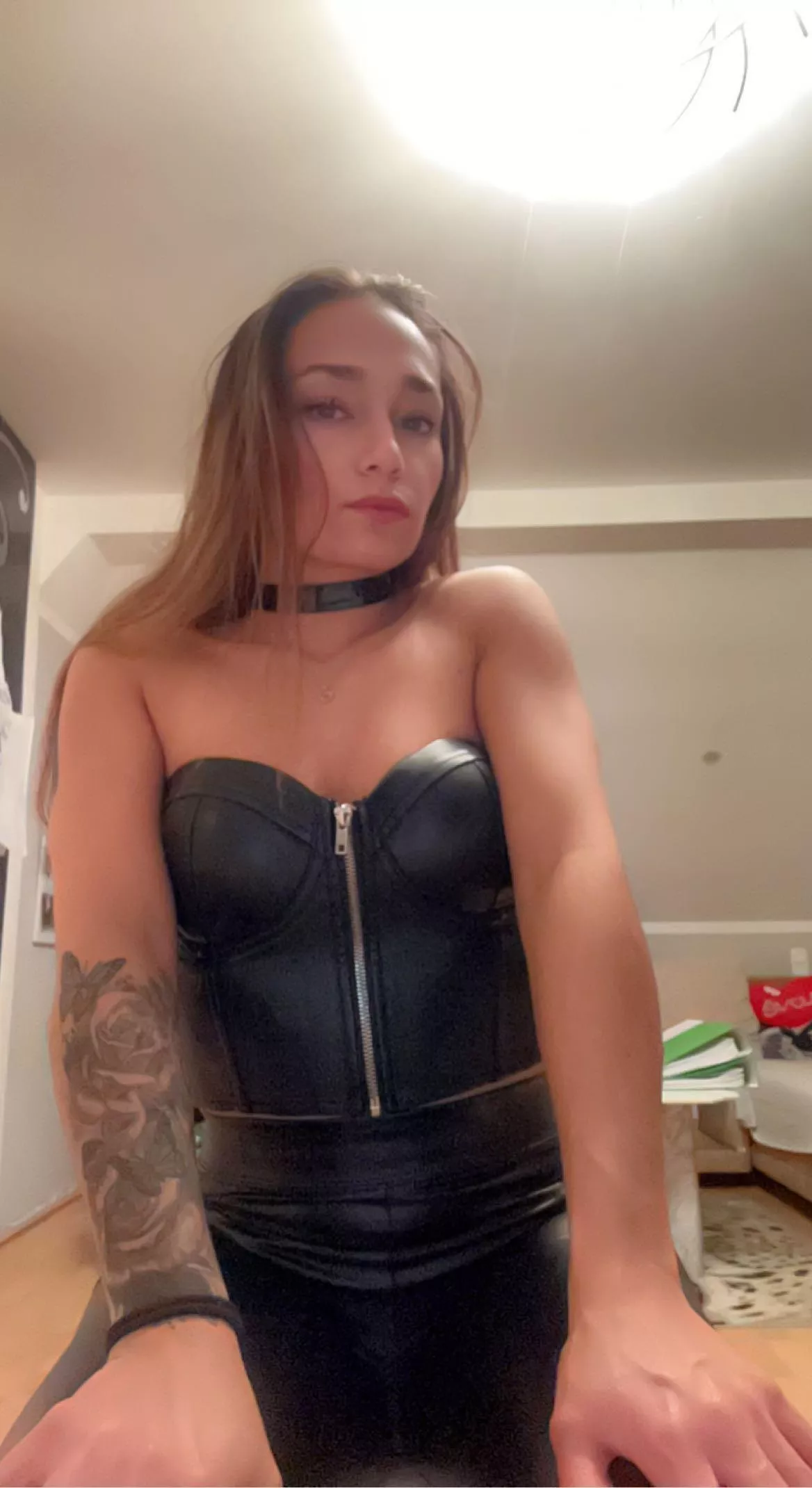 How do you like me in leather ? posted by FickleWeariness