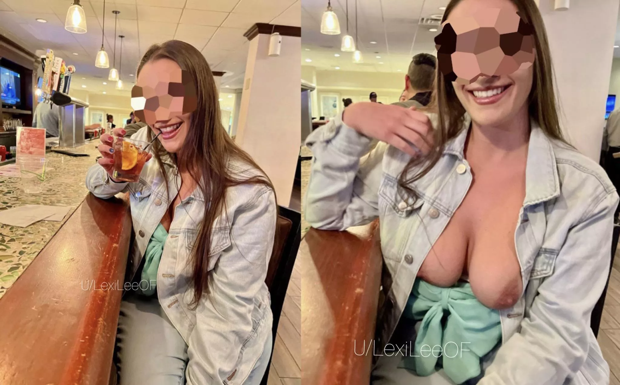 I could be getting a drink right next to you and most guys never know posted by LexiLeeOF