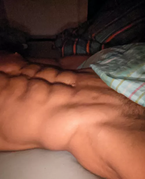 Laying in bed, alone 😋 by AndrewAD9