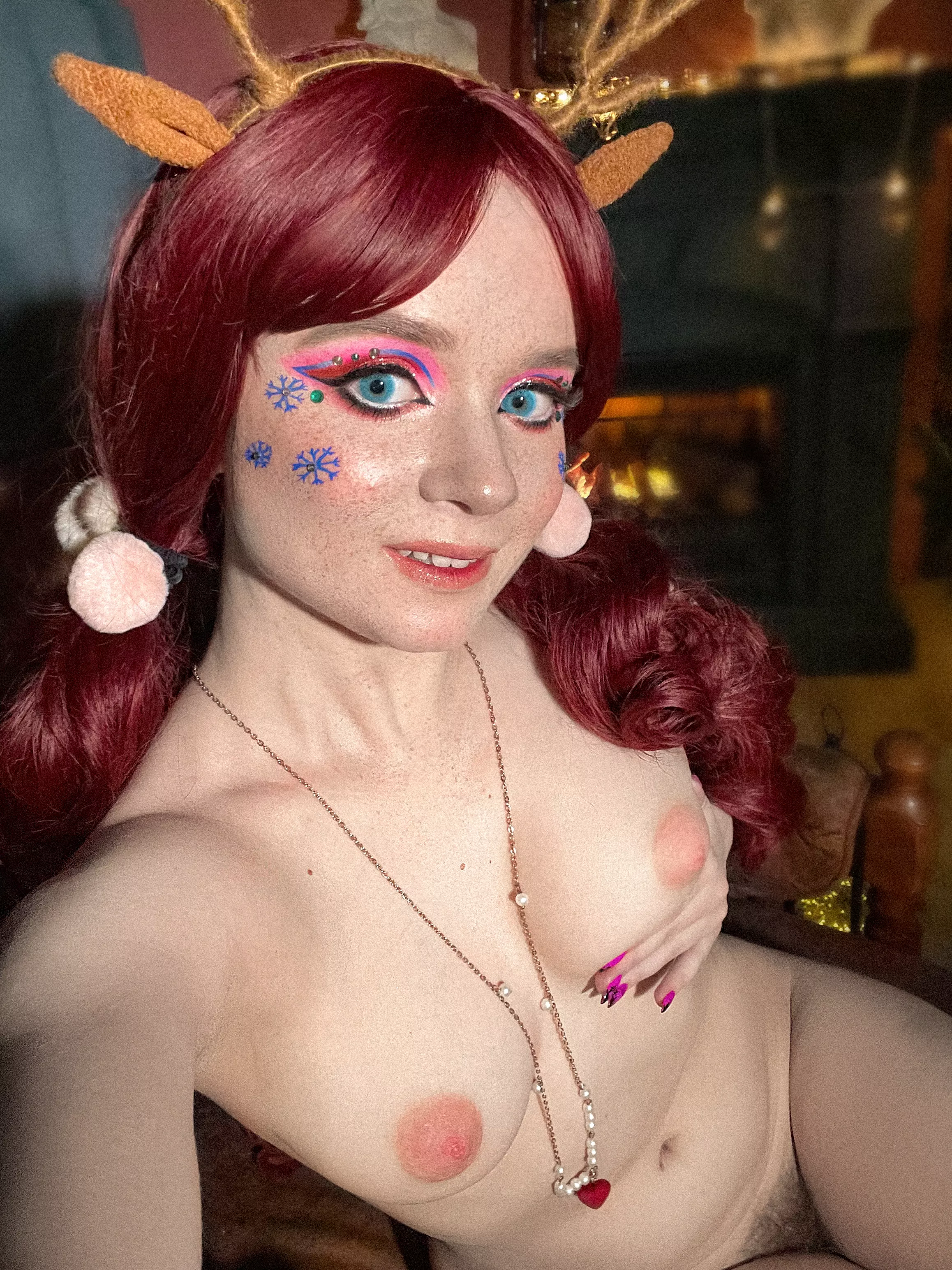 Little freckled lady flirting posted by TatyanaVikernes