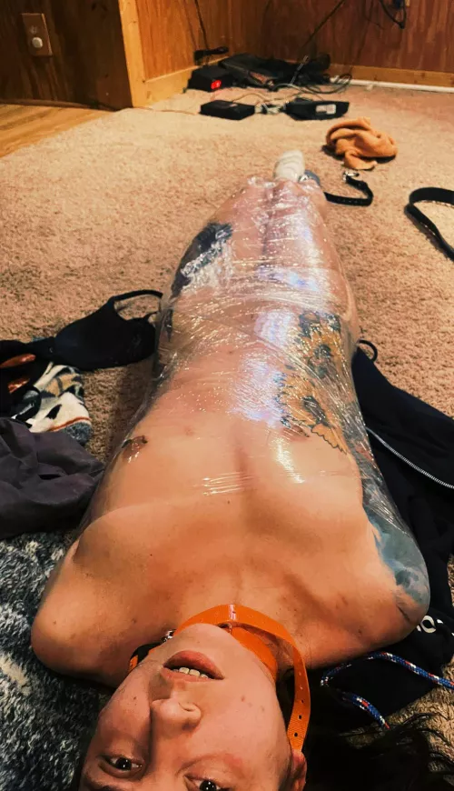 shock collered...wrapped with nora in pussy... she is going to learn. by dominate-rodeo-brat2