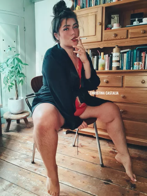 Smoke break 😌 by ChristinaCastalia