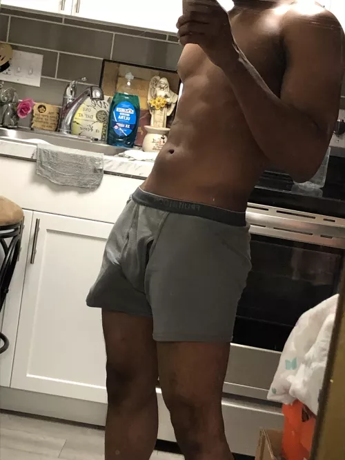 This 9 inch boy almost fell out of my boxers by Timely_Opportunity43