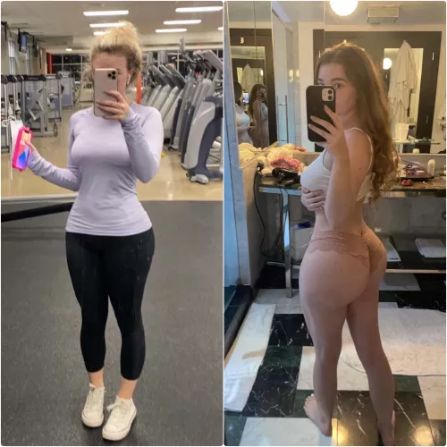 What the gym sees vs what Reddit sees by realprettyangel