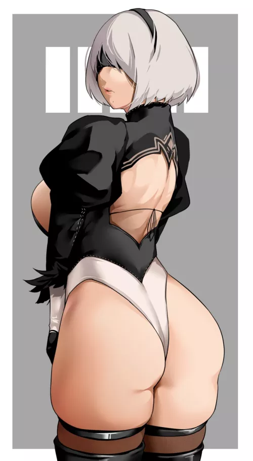 2B's delicious thigh spillage (bakkanki) by SoManyCookies