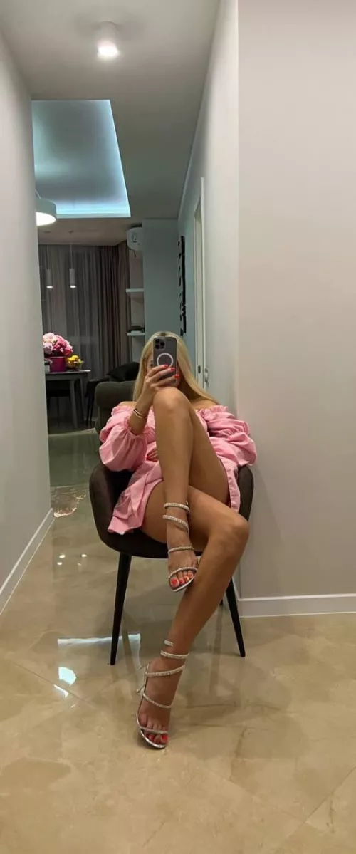 A burning blonde open for exciting discussions by Vlada_miami