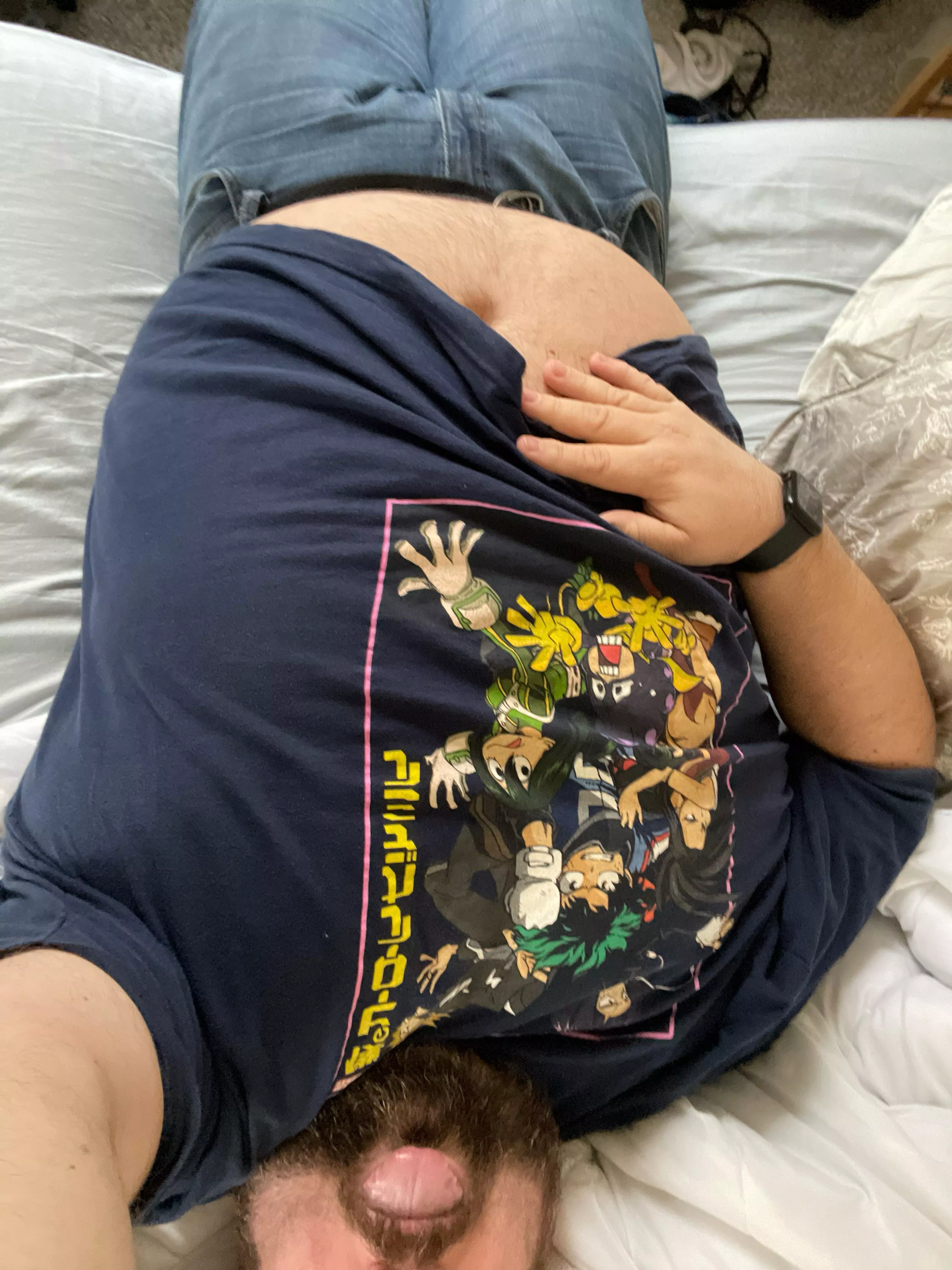 A little belly posted by TeddyBear484