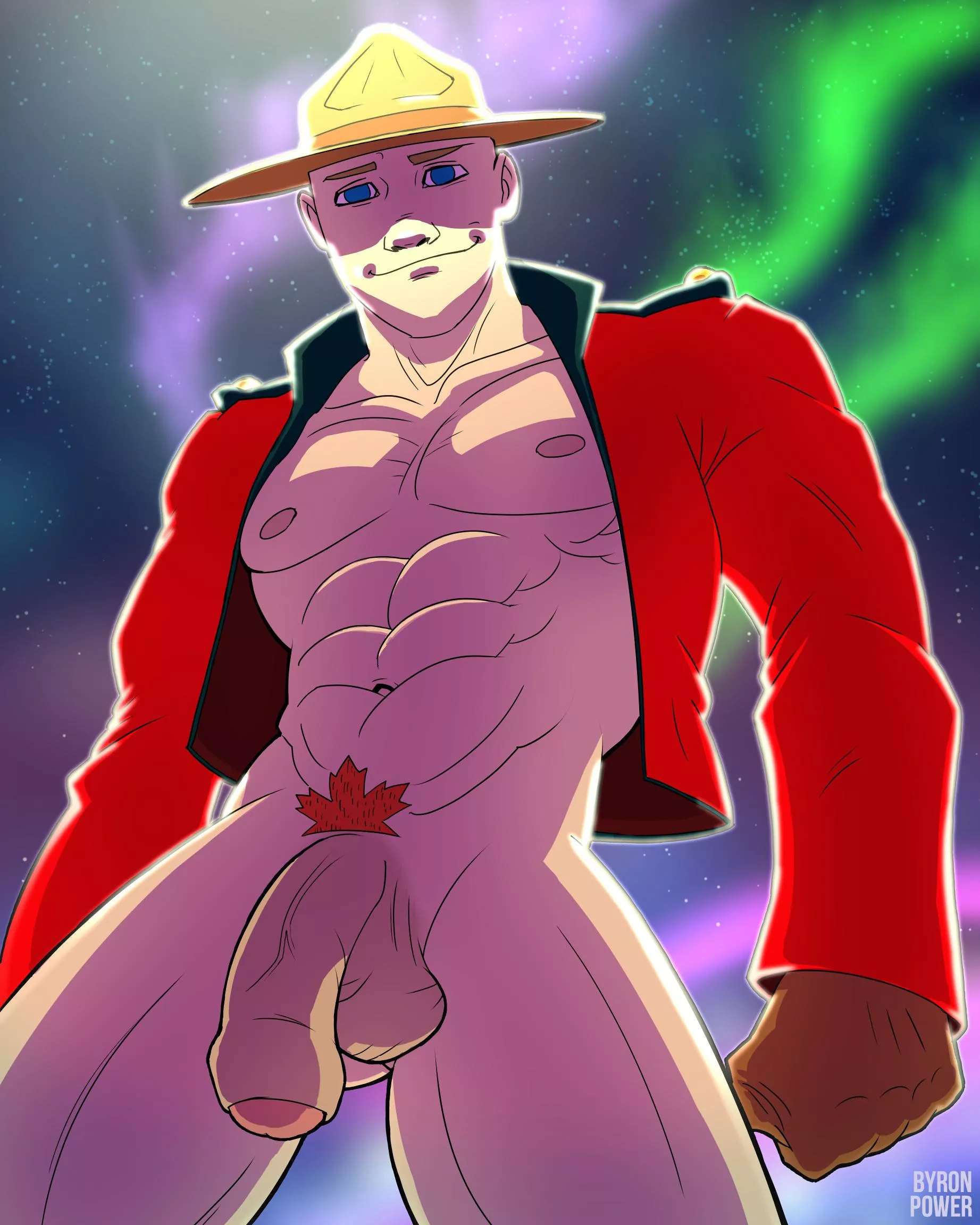 Bareback Mountie (Byron Power) posted by KriKosMat