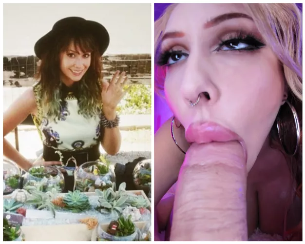 Before I used to post pics of me looking cute and showing off my work. And now I just love showing everyone what a cock dumb little cum dump I am. 💕🤤💕 by omystephaniemichelle