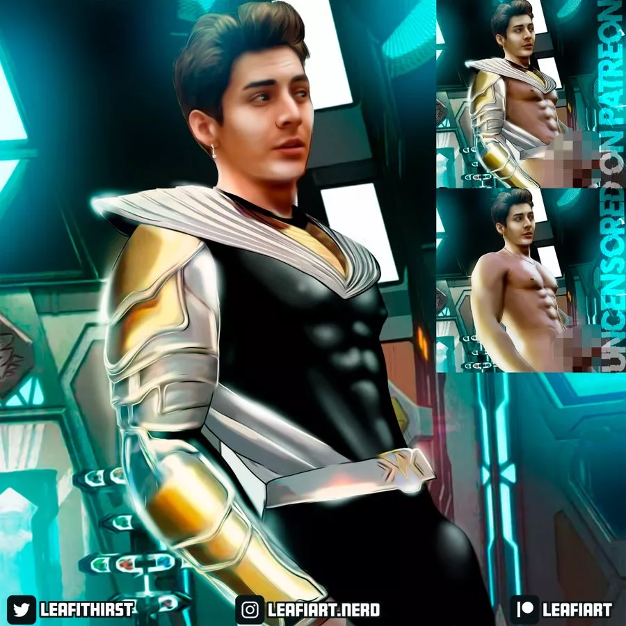 Black Ranger from Cosmic Fury (@leafiart) posted by OlympusRP