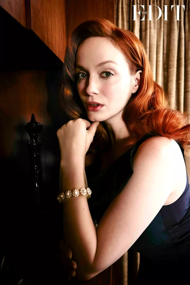Christina Hendricks posted by lavendercamomile