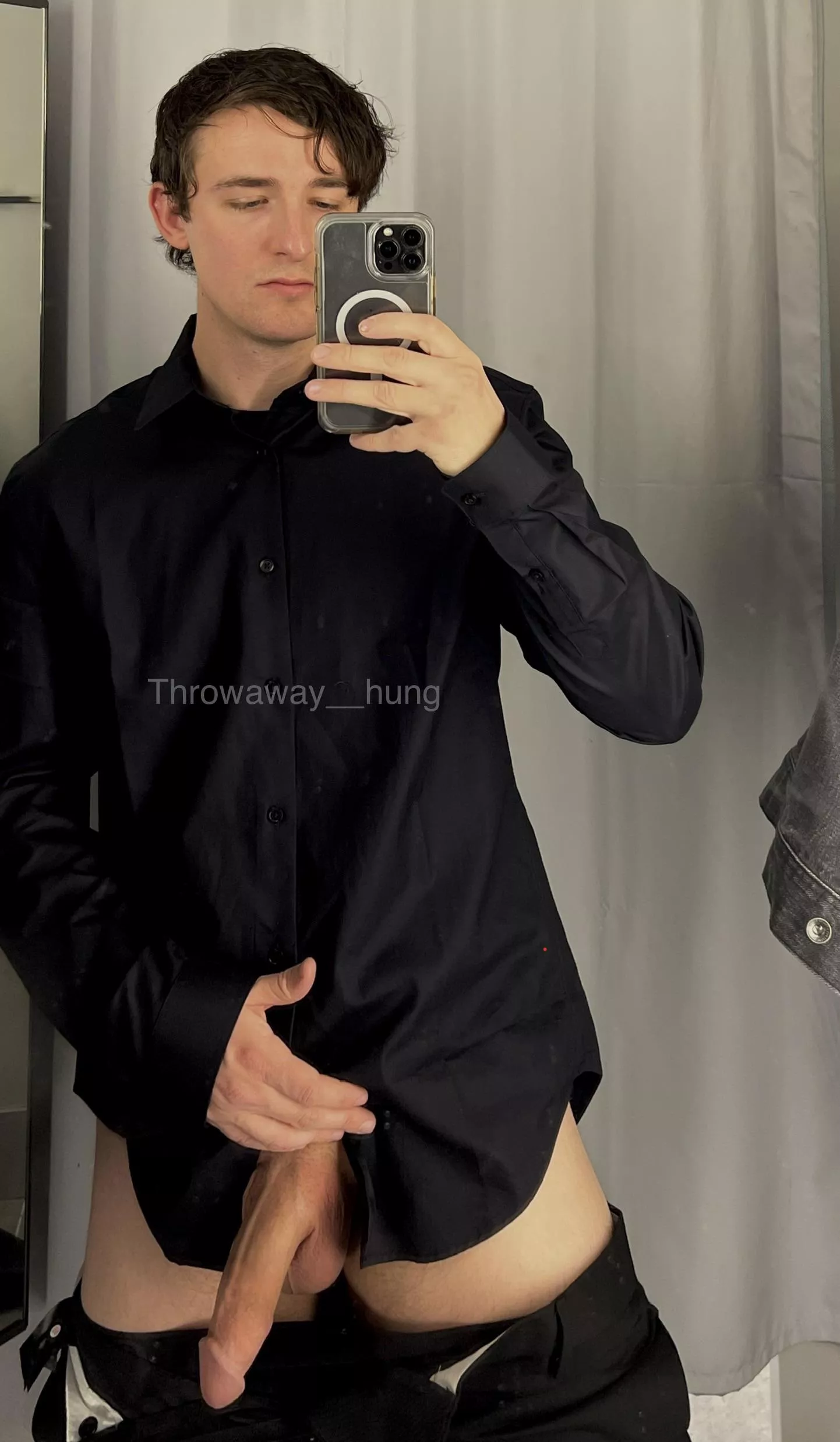 Felt a little heavy in the fitting room🖤 posted by Throwaway__Hung