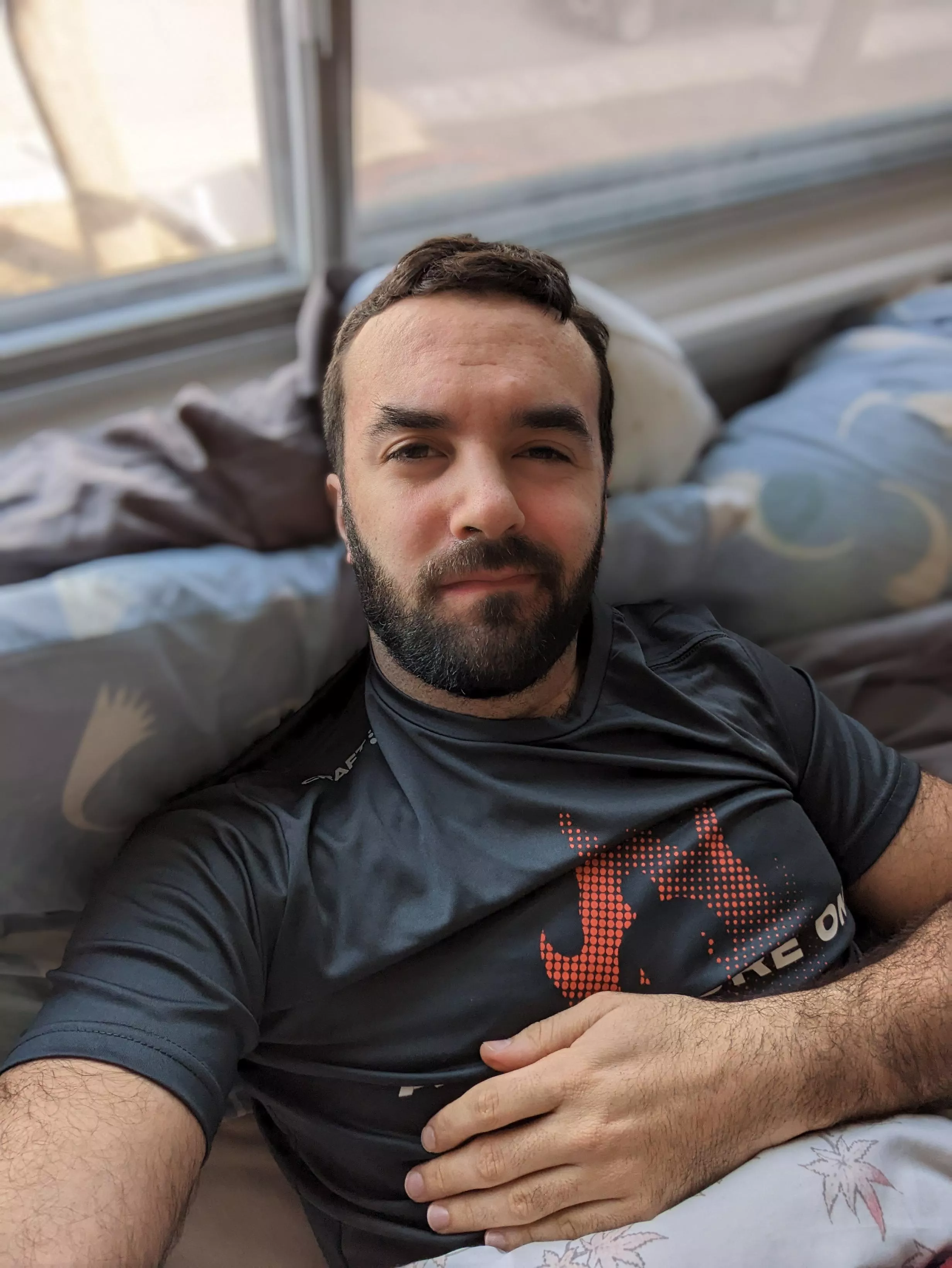 Happy Saturday from my bed to yours posted by Ahptimus