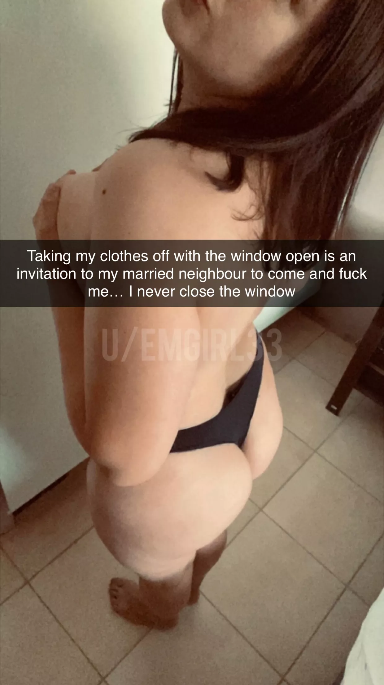 I always beg him to pull my hair and spank my ass until I’m screaming his name posted by EmGirl33