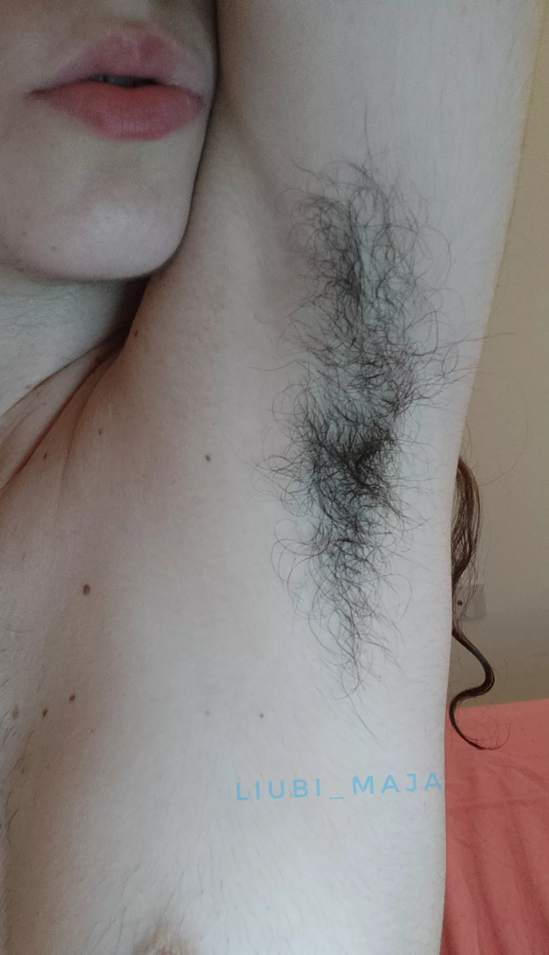 I don't think you'll ever see hairy armpits like mine posted by Liubimaja4u