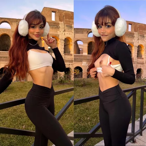 i flashed everyone at the coliseum by jannahho