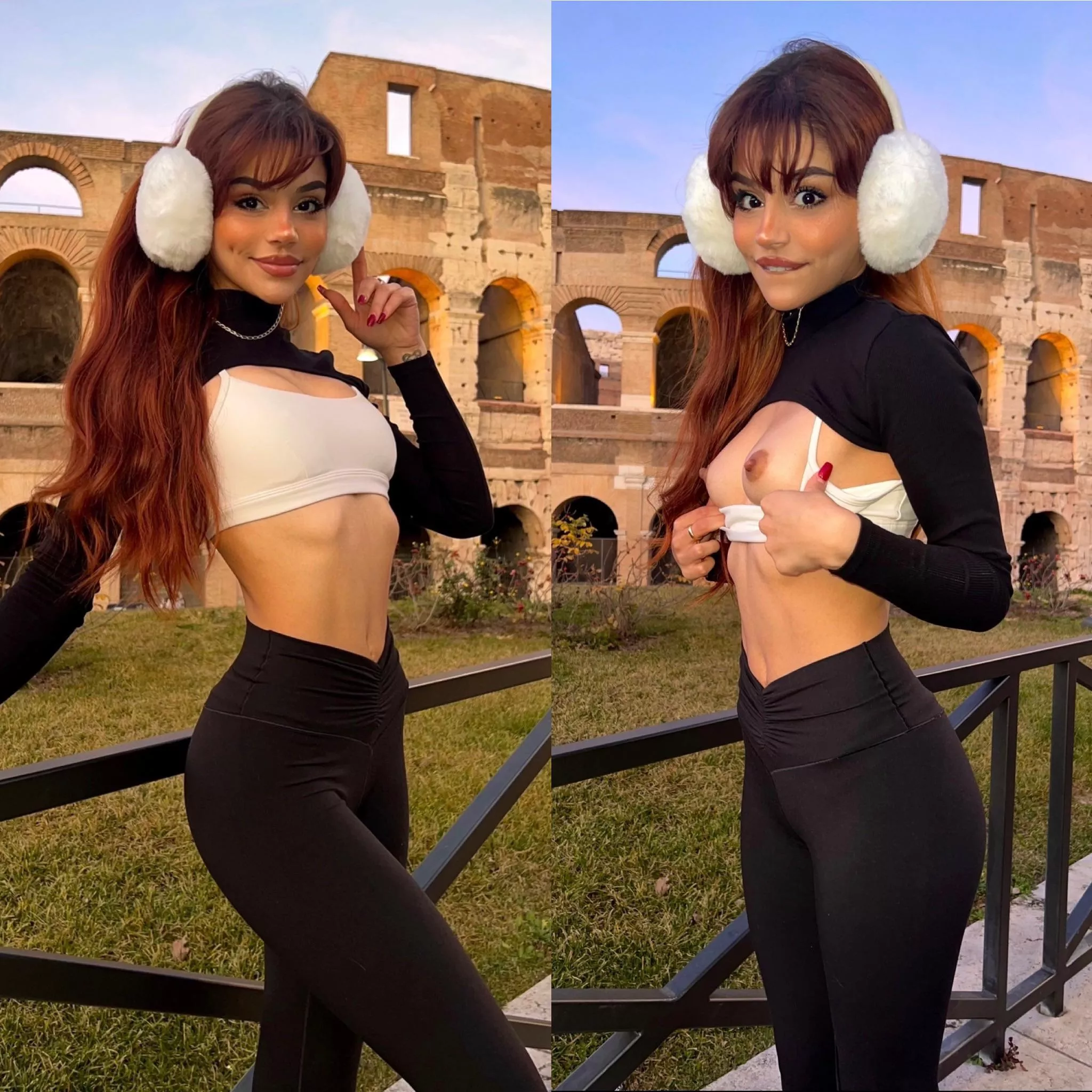 i flashed everyone at the coliseum posted by jannahho