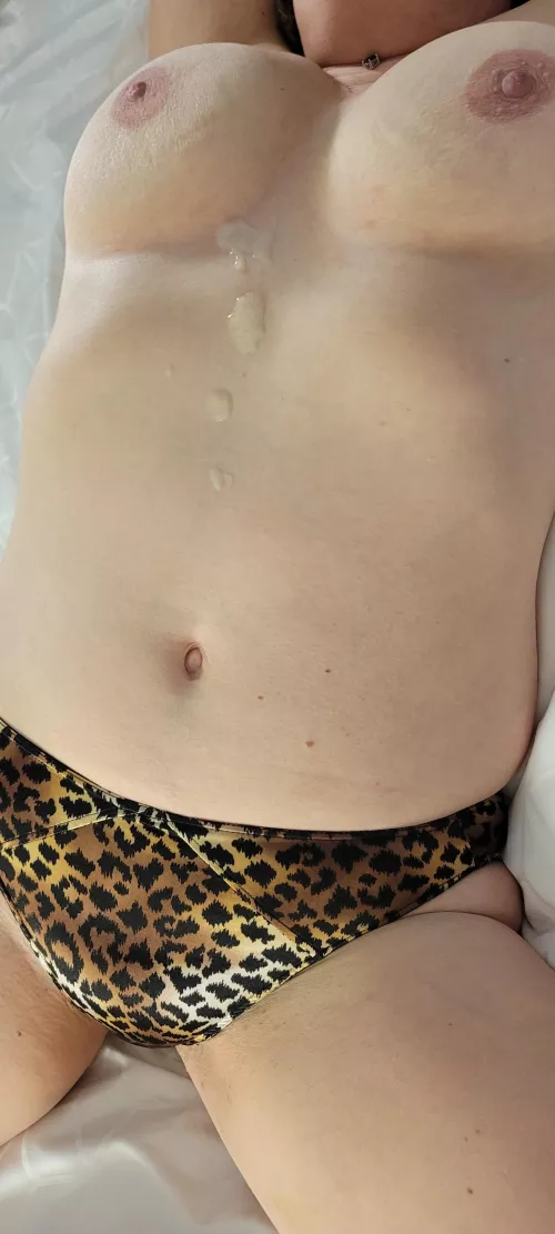 Just a little cumshot tonight. This was round two. by Easterniowahotwife