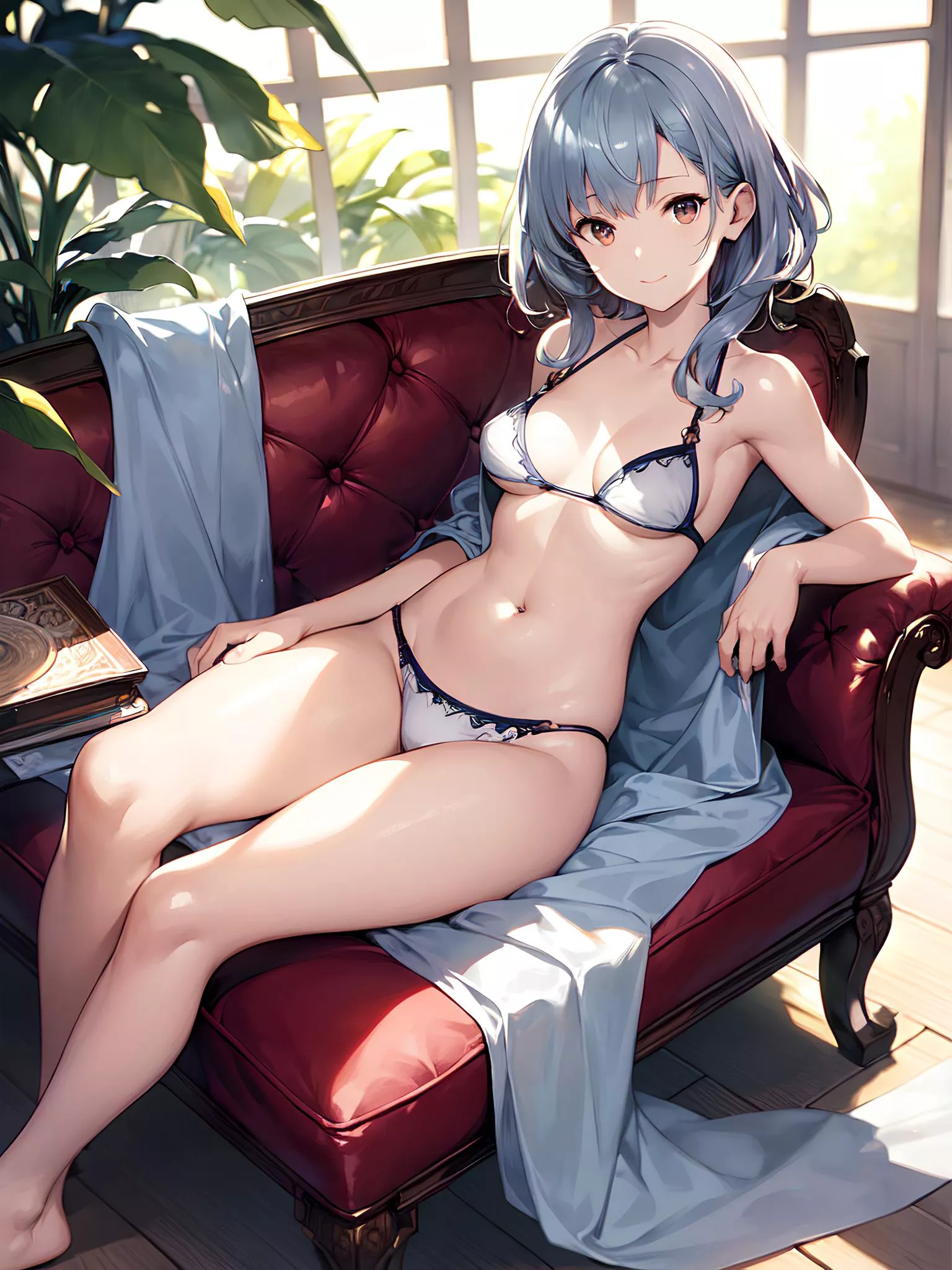 Laying on the Couch posted by CheetahSperm18