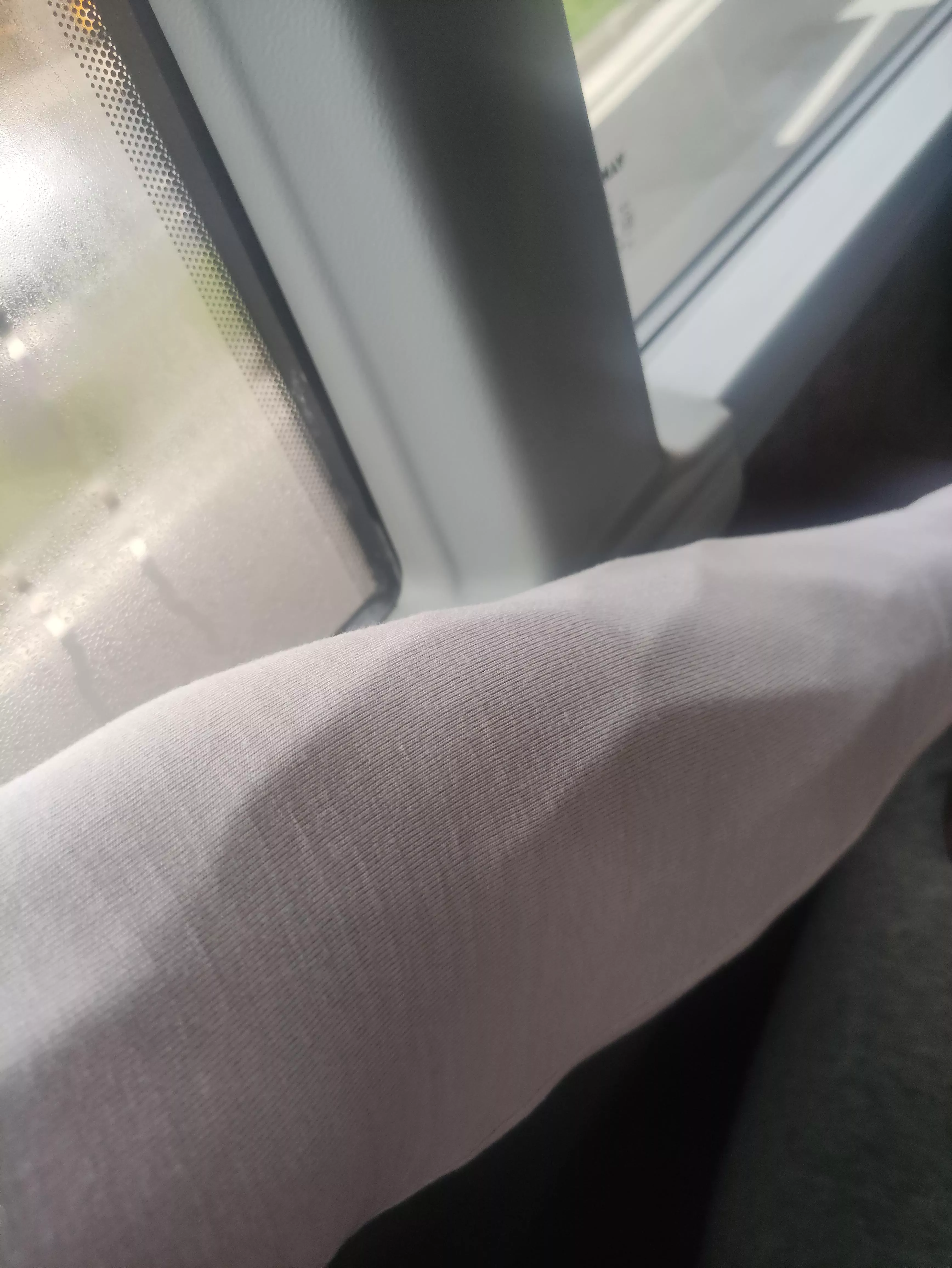 my arms resting in the bus posted by herrazki