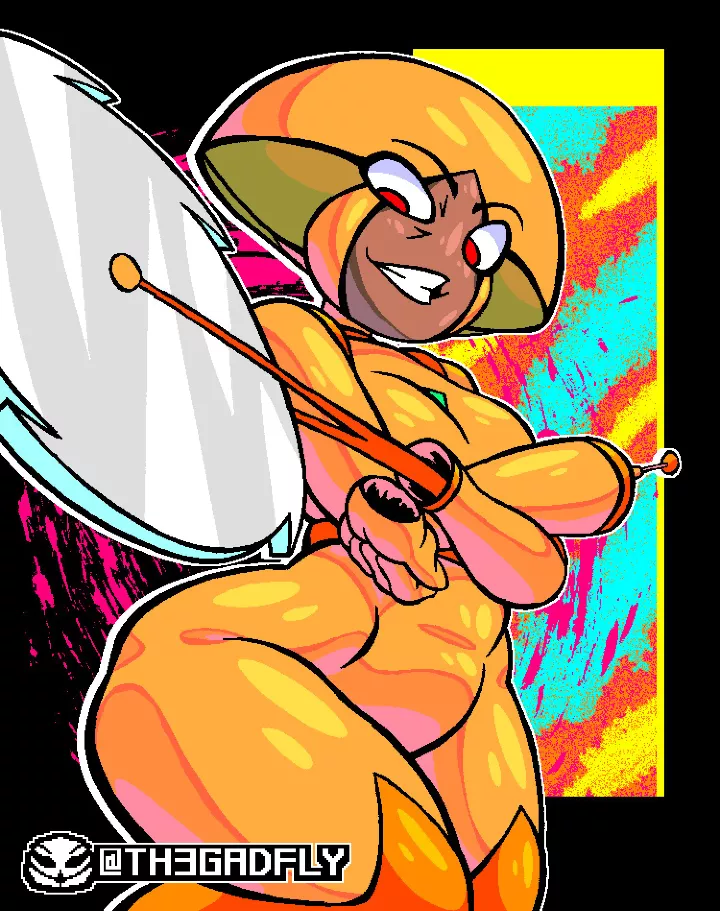 Shannon (O.K.K.O) by @THE3GLADFLY posted by justanapparition