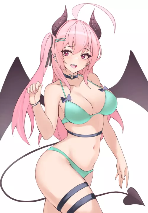 Succubus Parfy (Parfait Desu) [Original] by sequence_string