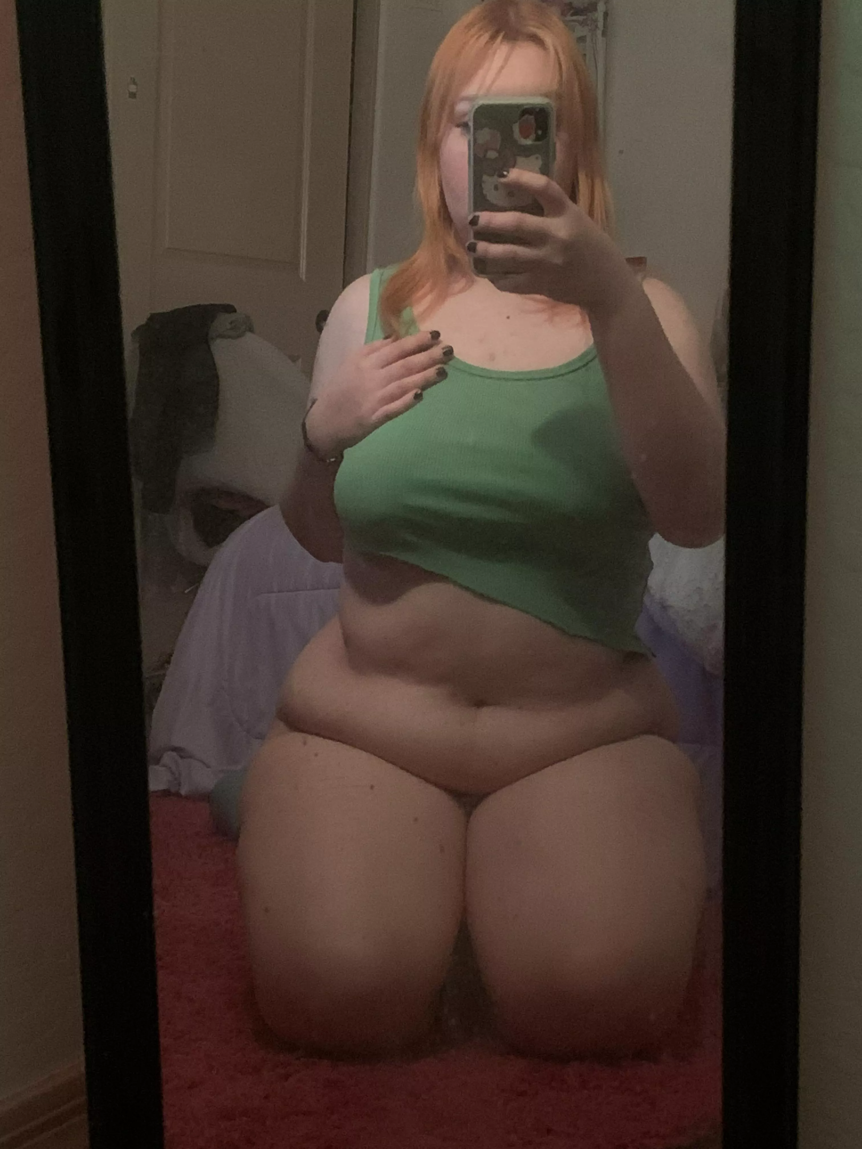 teasing hope u like what u see happy friday ☺️ posted by Fun_Revolution_3298