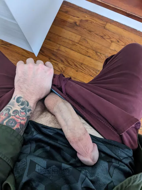 There's something under the desk for you by jpp6655