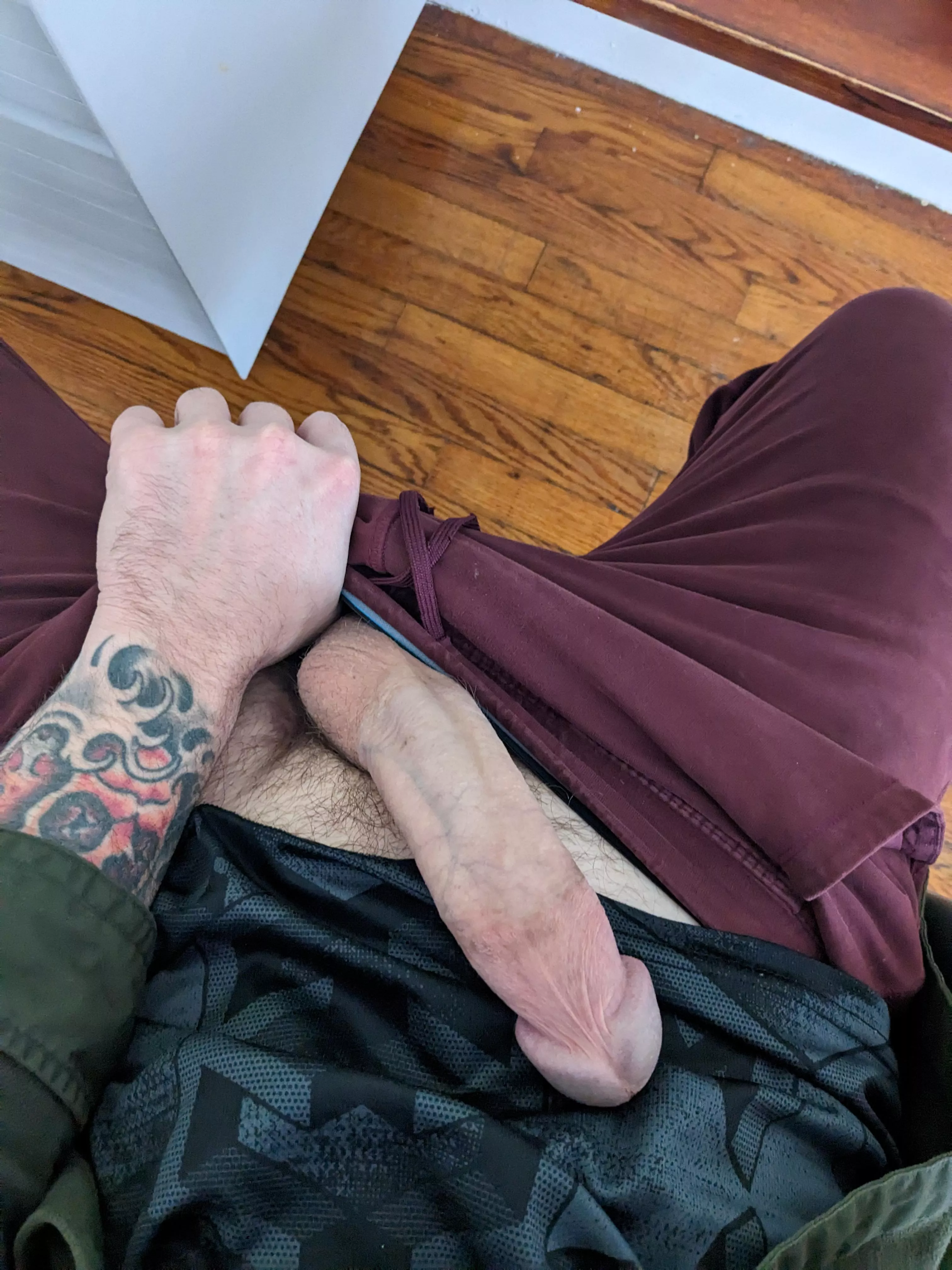 There's something under the desk for you posted by jpp6655