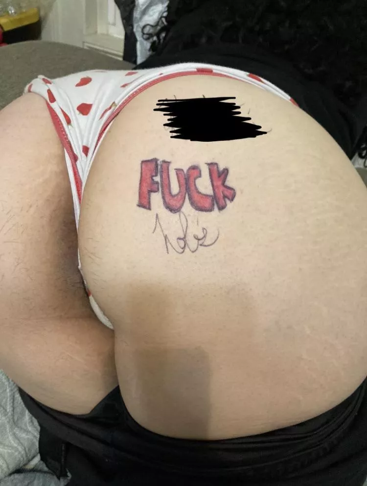 Trying out tattoo ideas [F28] posted by bunny_vader