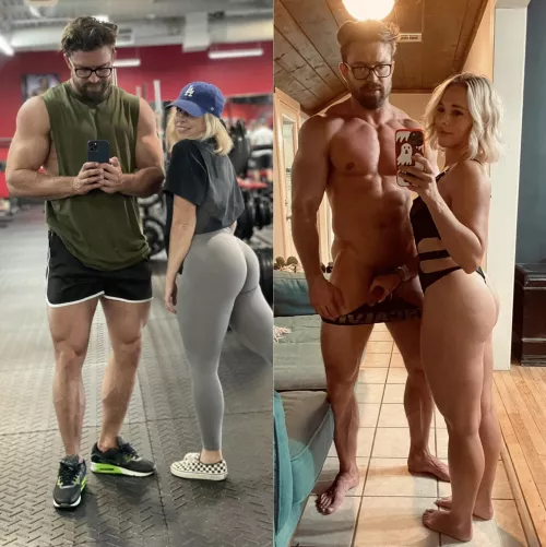 We like to work hard and then play hard 😜 by FitandFun918