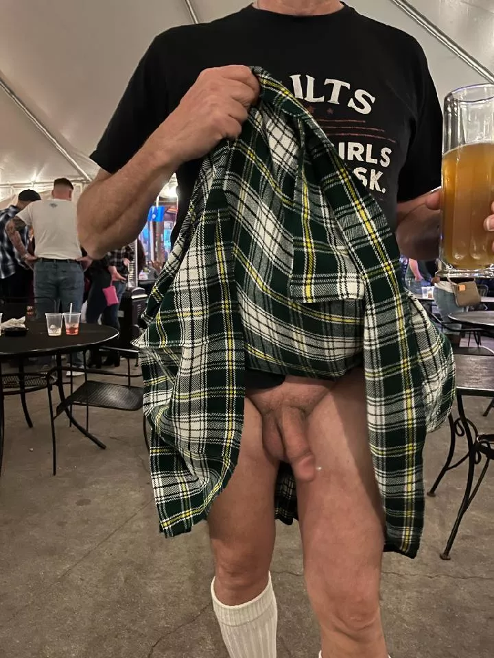 what's under a Scotsman's Kilt posted by One-Mechanic2223