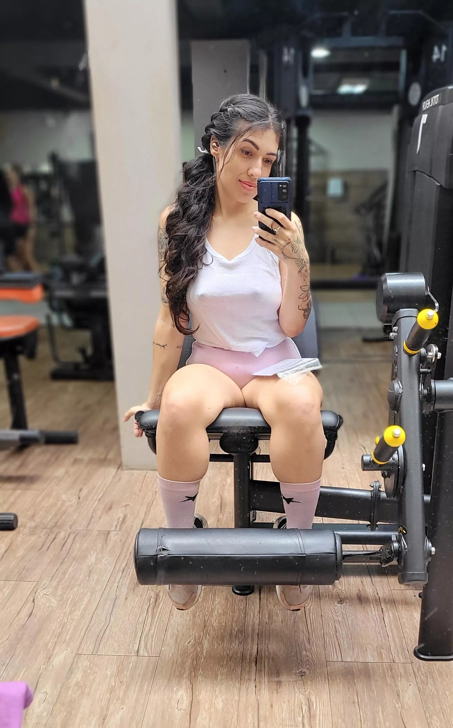 Working out braless is the best! posted by _venomouslips