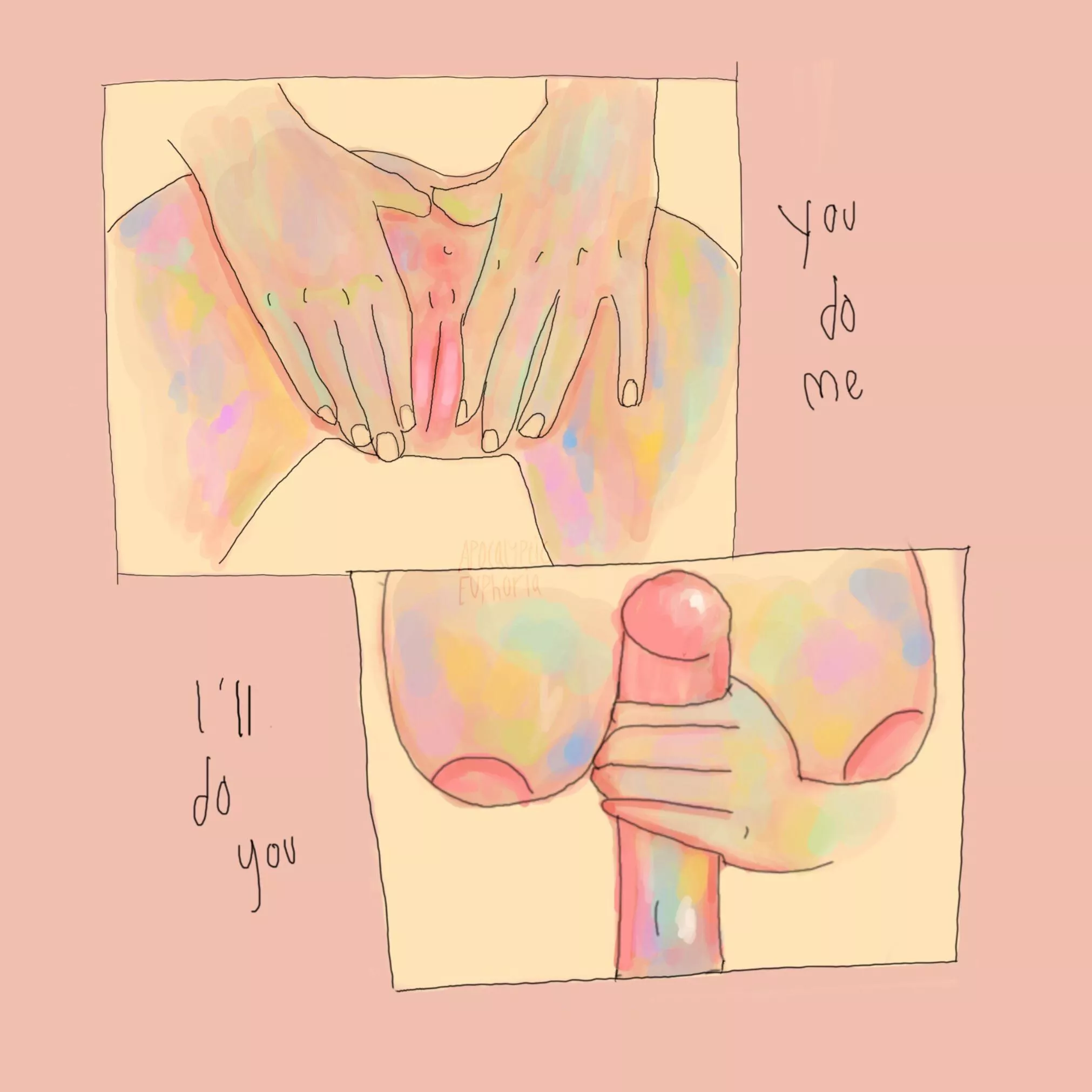 You and I posted by Apocalypticeuphoria