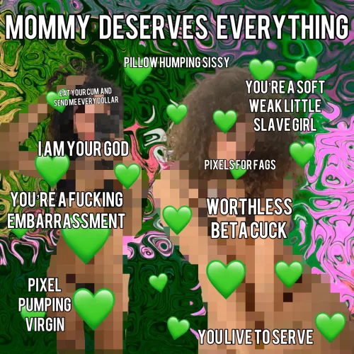 you are nothing you weak limp little loser! your dark empty life will only have meaning once you fully submit by UmiChase2001