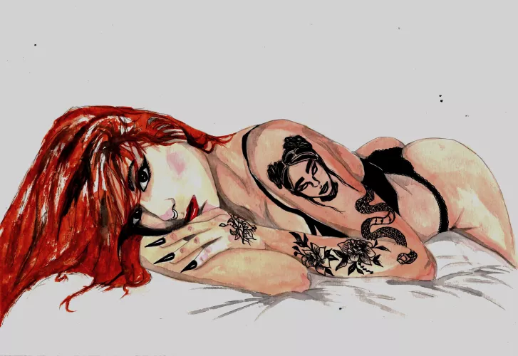 You have to be confident, brave and bold to be a femme fatale.🦋 by leonardopaixaoink28