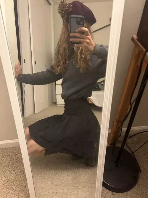 Am I a cute school girl? by Samantha-48