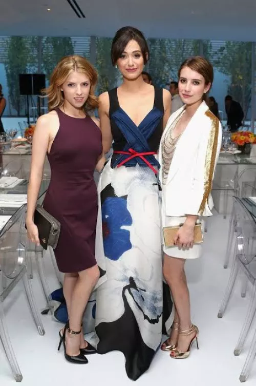 Anna Kendrick, Emmy Rossum and Emma Roberts by Hello96132930