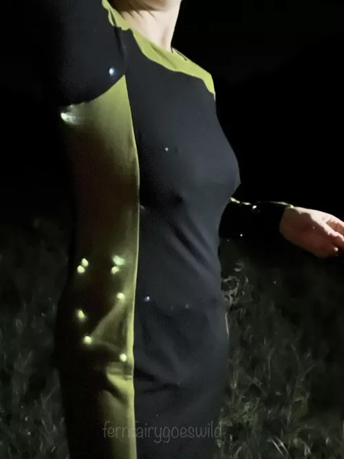 Being excited about a nude art project in the dark by Fernfairygoeswild