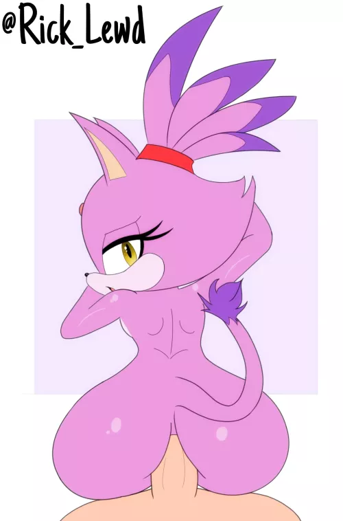 Blaze anal commission made by me (Rick_Lewd) by rickAMV
