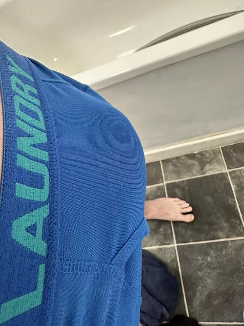 Bulging hard dick ready to shoot it load in underwear. by Scootishfifaman