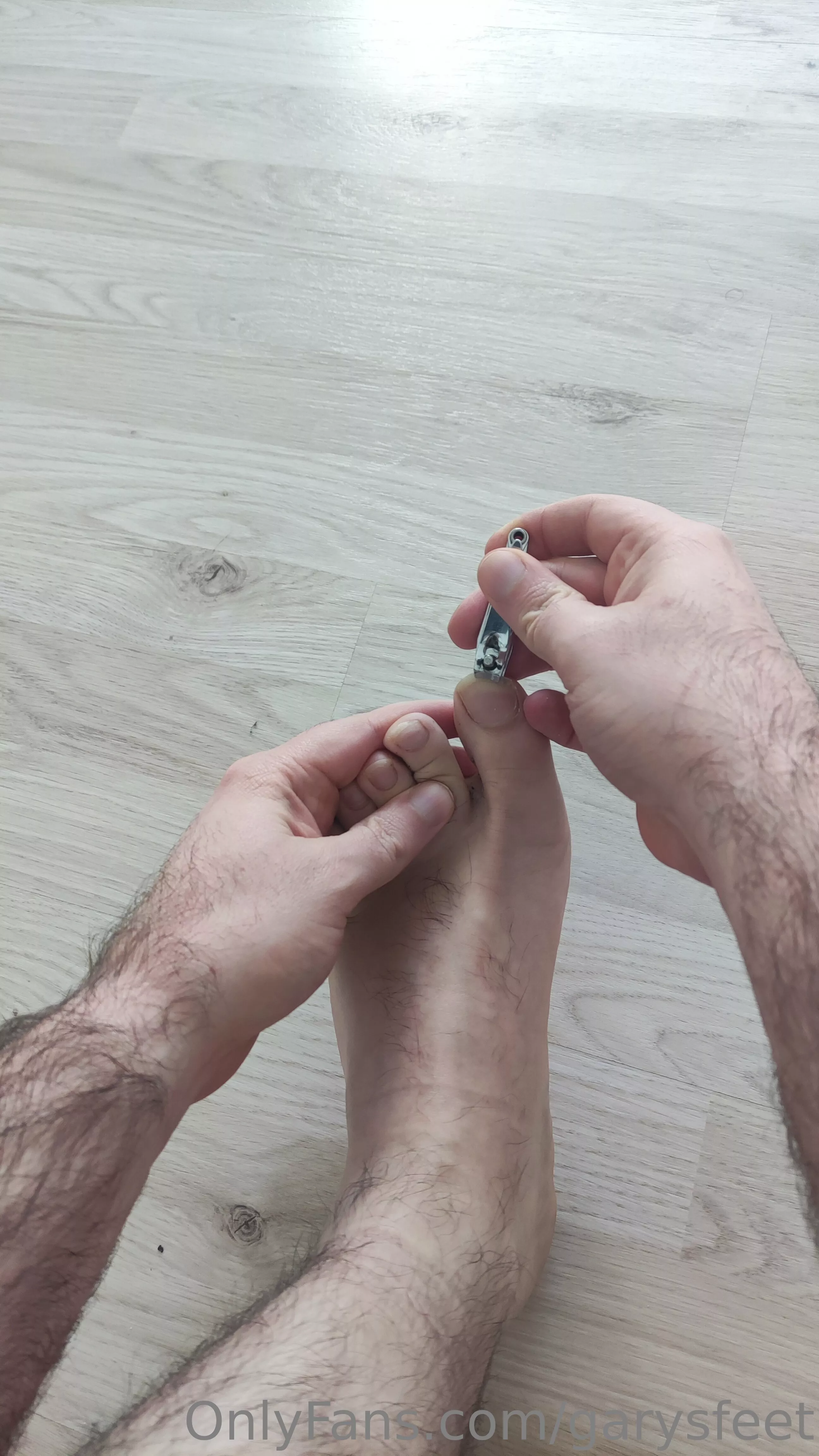 Clipping my nails for you! [OC] posted by GarysFeet