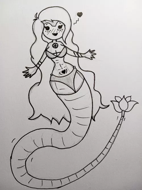 cute little sketch of K'in by dreamwalker4590