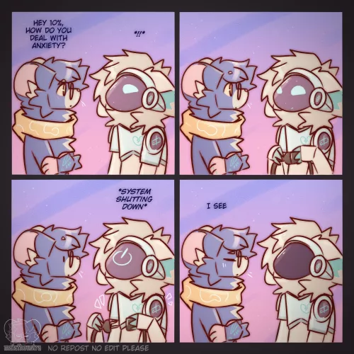 Dealing ~ comic by me @maiathoustra by maiathoustra