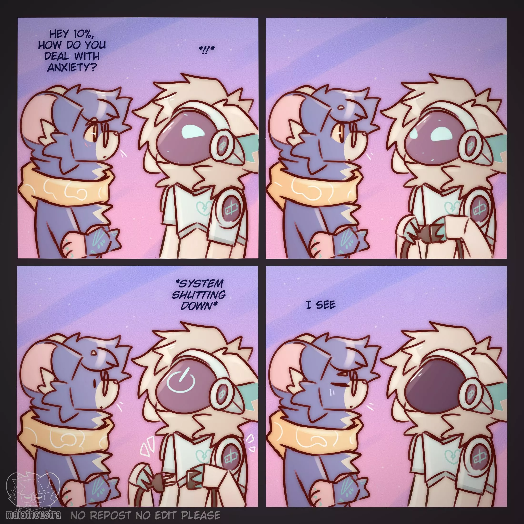 Dealing ~ comic by me @maiathoustra posted by maiathoustra