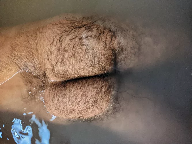 Enjoying a lazy Sunday soak in the tub by AGHairy