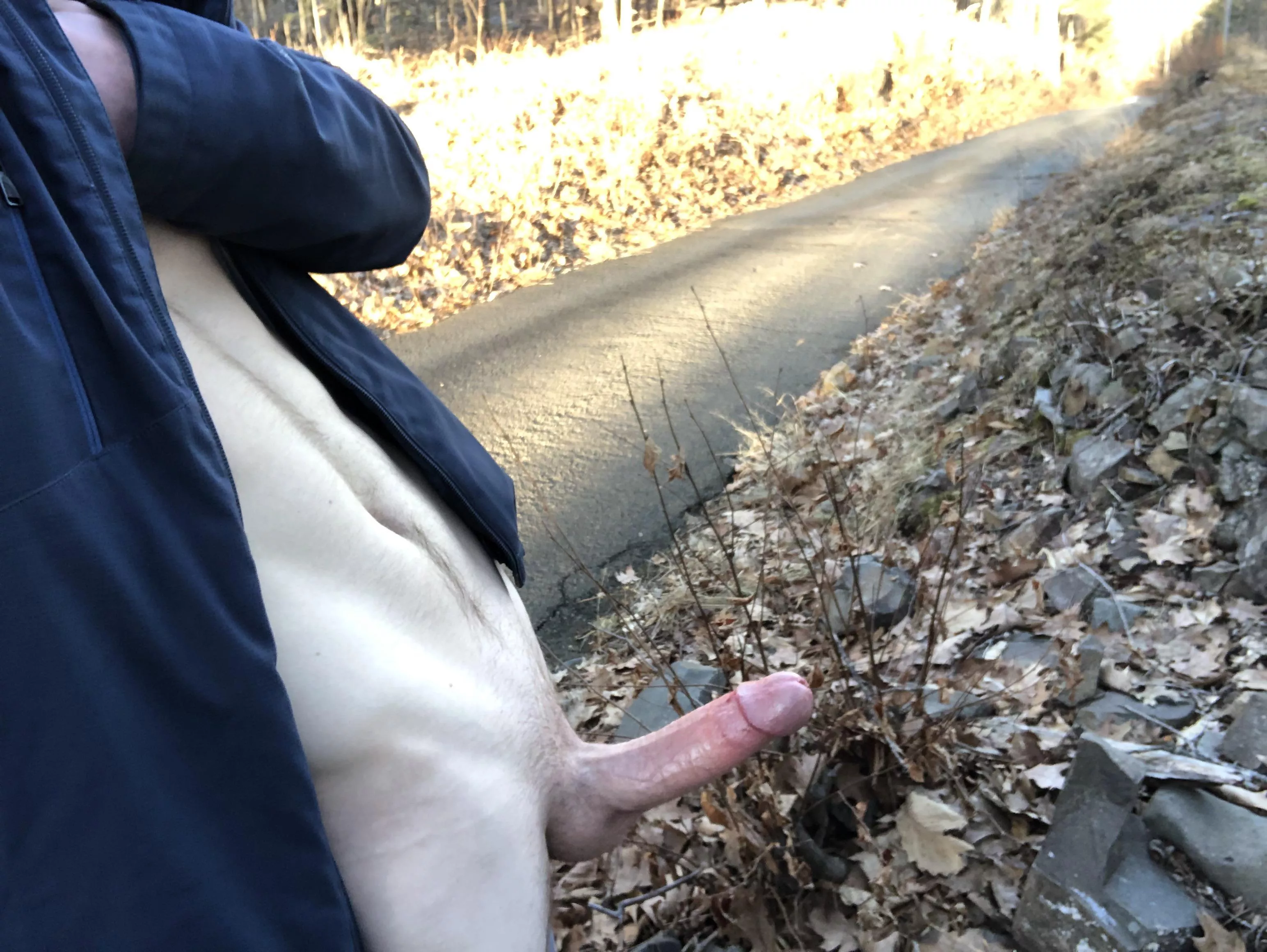 Fucking cold but no sign of shrinkage posted by MagnumDong6996