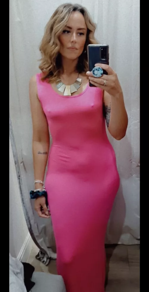 Get the dress? Yes. Keep it braless? Also yes. by DarkInteresting909